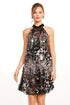 Henriette Dress - Silver Disco